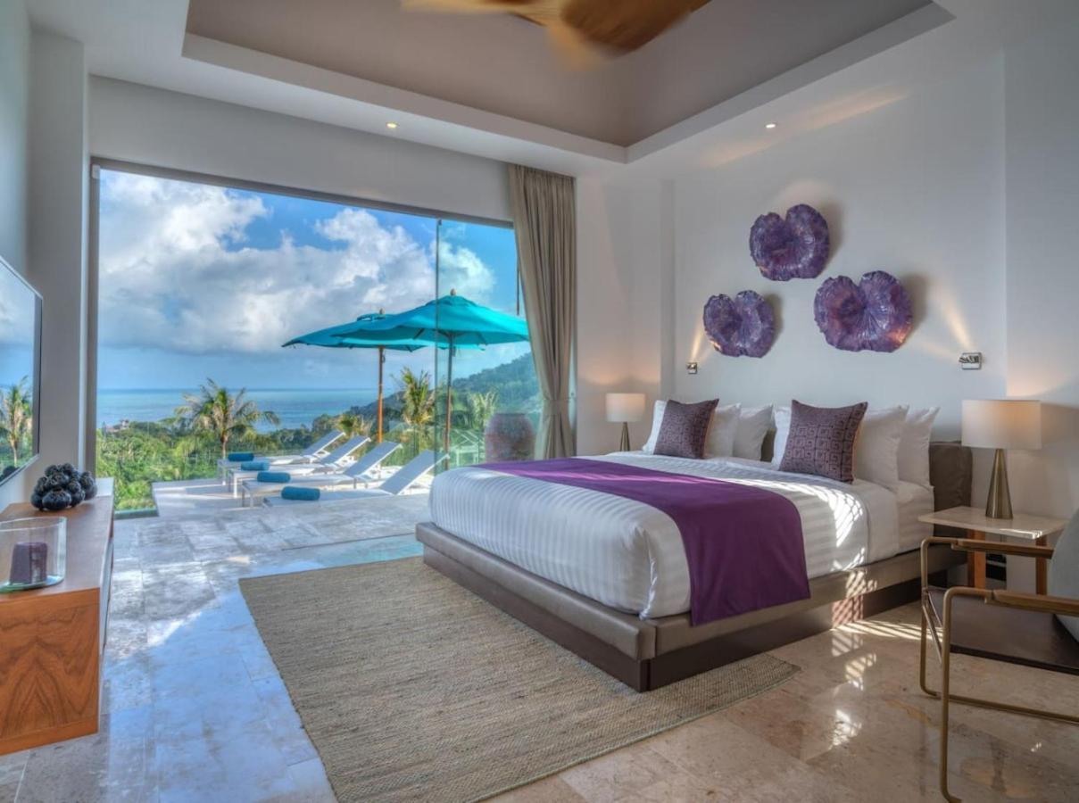 Ferienhaus Aruna- 4 Bedroom Modern Sea View Villa, Cinema, Spa Ko Samui