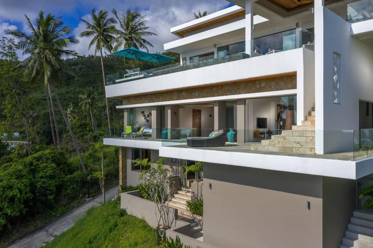 Aruna- 4 Bedroom Modern Sea View Villa, Cinema, Spa Ko Samui